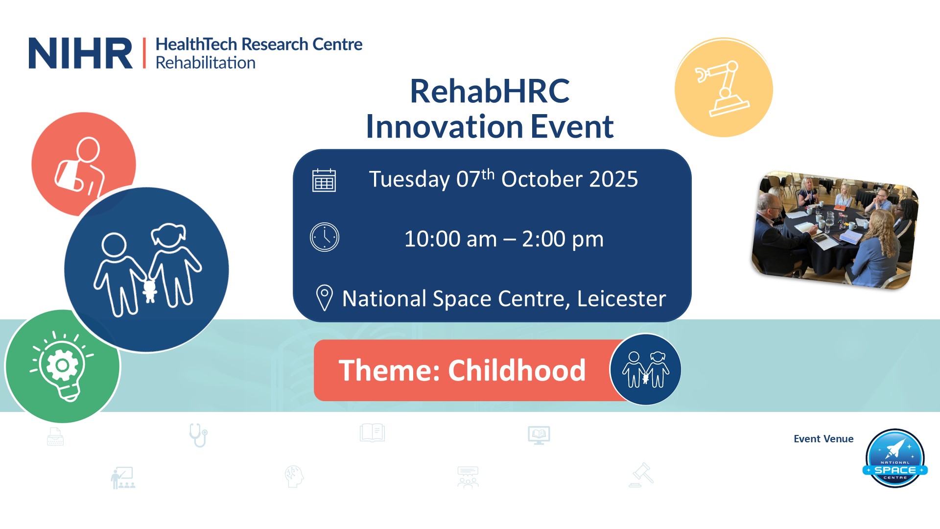 RehabHRC Childhood Innovation Event