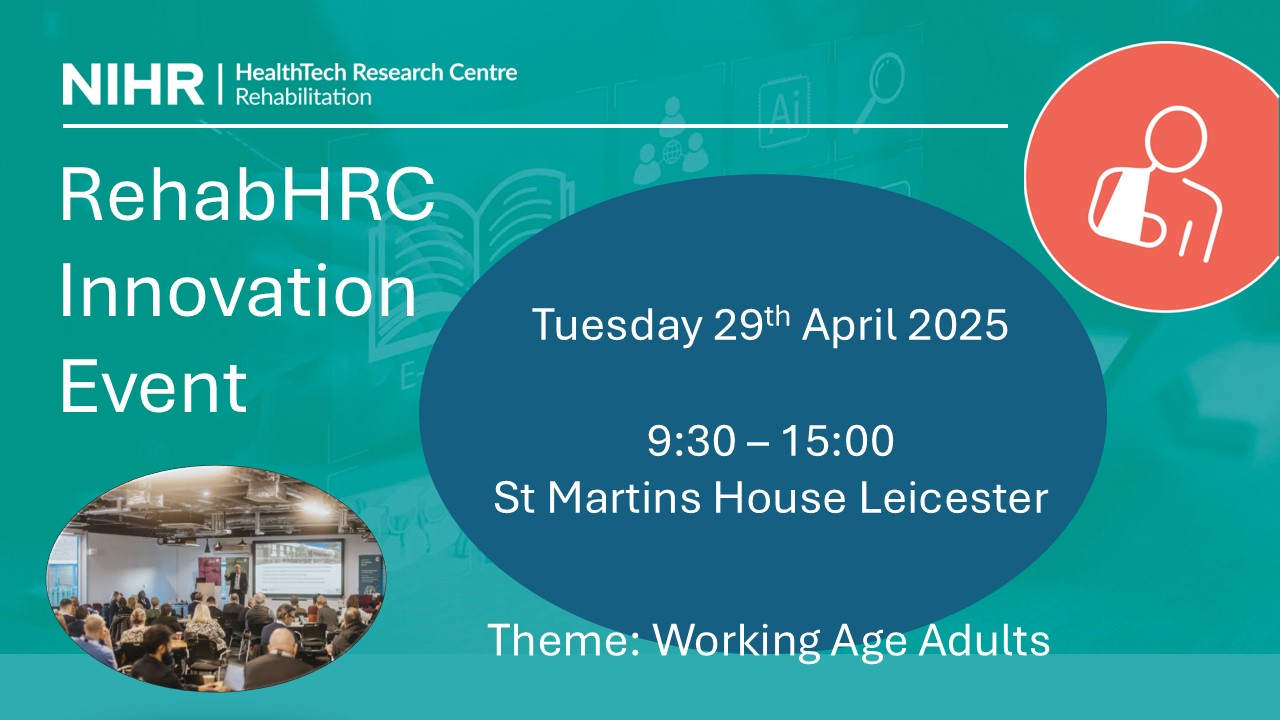 RehabHRC Second Innovation Event 